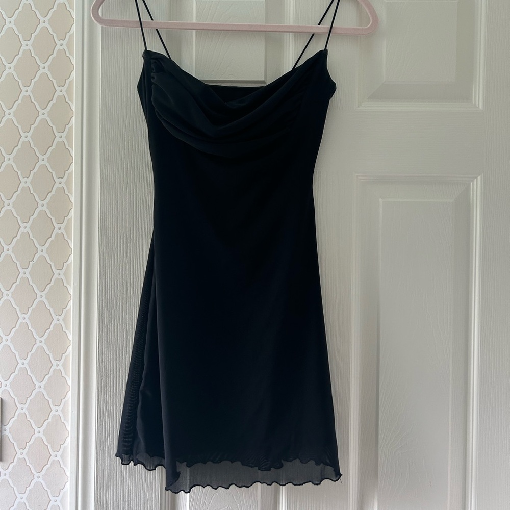 Princess Polly cowl neck dress